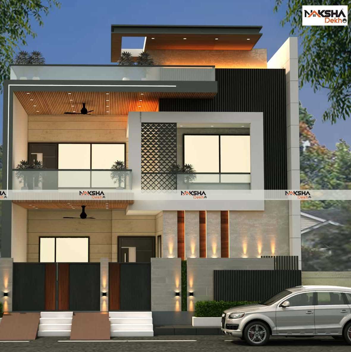 Front Elevation Design 9 - Nakshadekho.com