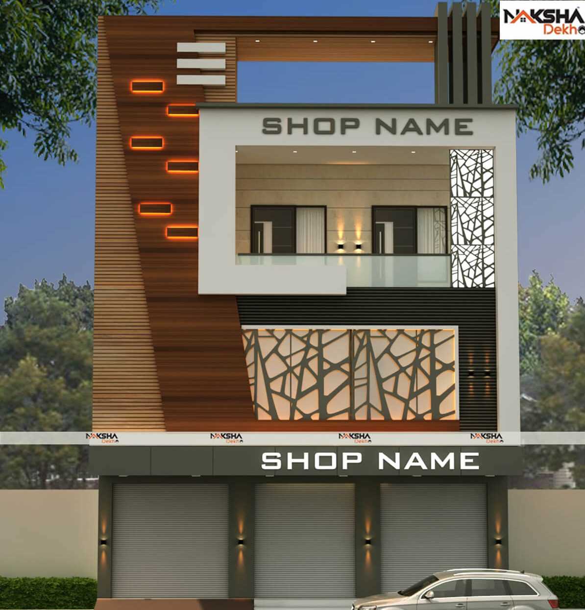 Front Elevation Design - Nakshadekho.com