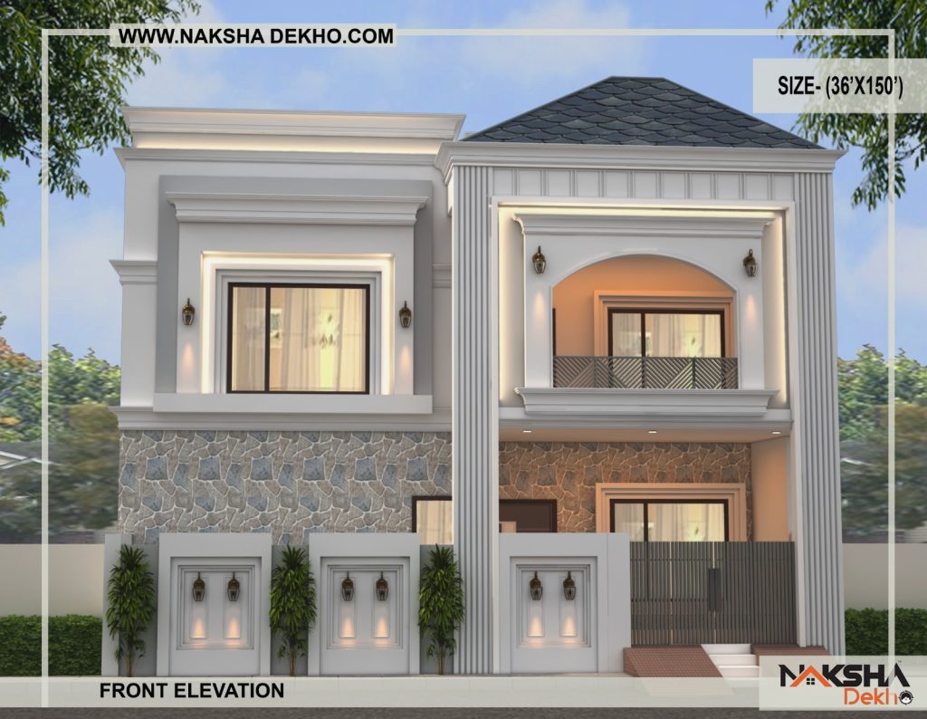 3D elevation in house design